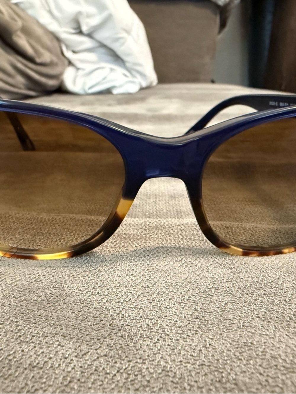 Persol Blue/Tortoise She’ll Frame. Brown polarized lenses - Hand Made in Italy